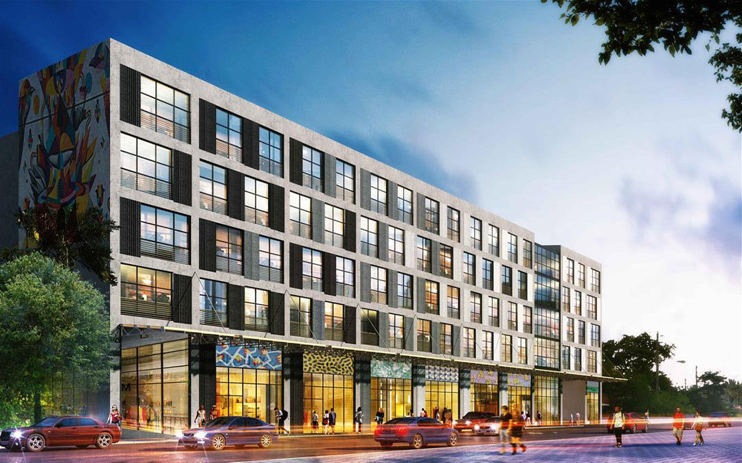 Vertical Construction Underway At The Bradley, One Of Wynwood’s First Micro-Apartment Buildings