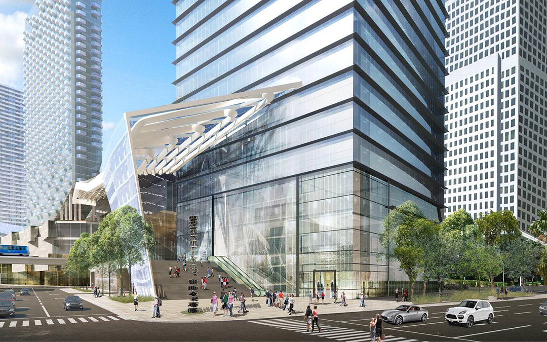 Photos: Building On Future One Brickell City Centre Site Getting Minor Renovations
