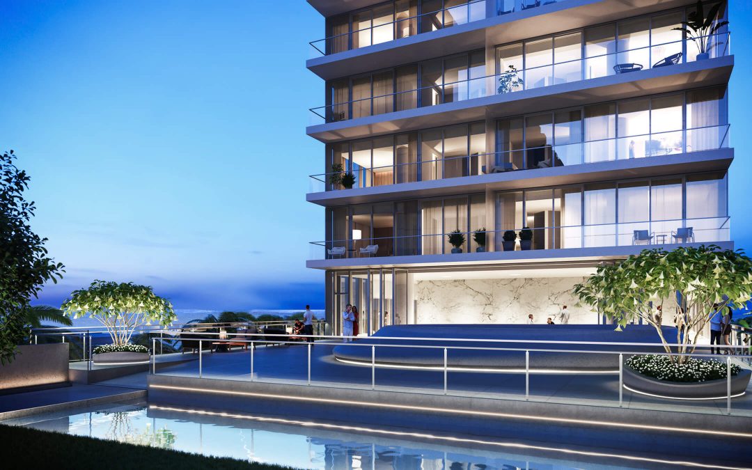 Hallandale’s Glassy 38-Story 2000 Ocean Just Broke Ground