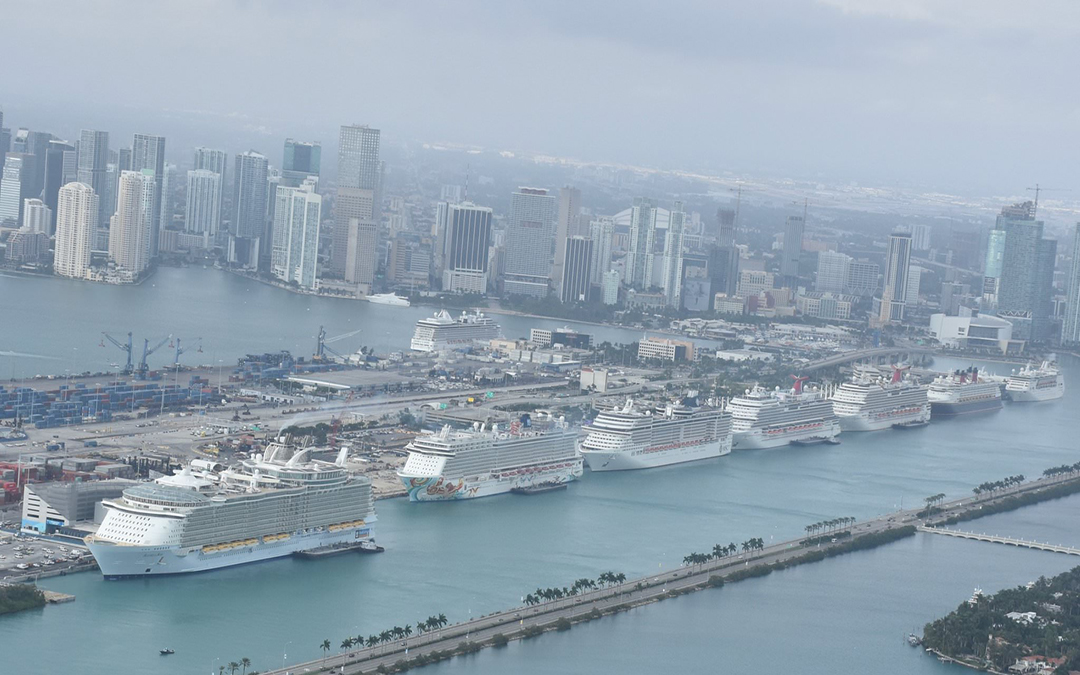 Photos: This Is What A Record-Breaking Day At PortMiami Looked Like, With 52,000 Cruise Passengers