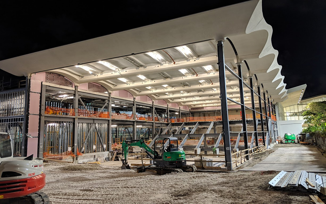 Grand Apple Store Under Construction In Aventura As Rumors Swirl About Worldcenter