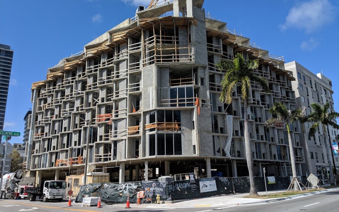 Photos: First Glass Installed At AC Hotel By Marriott Midtown Miami