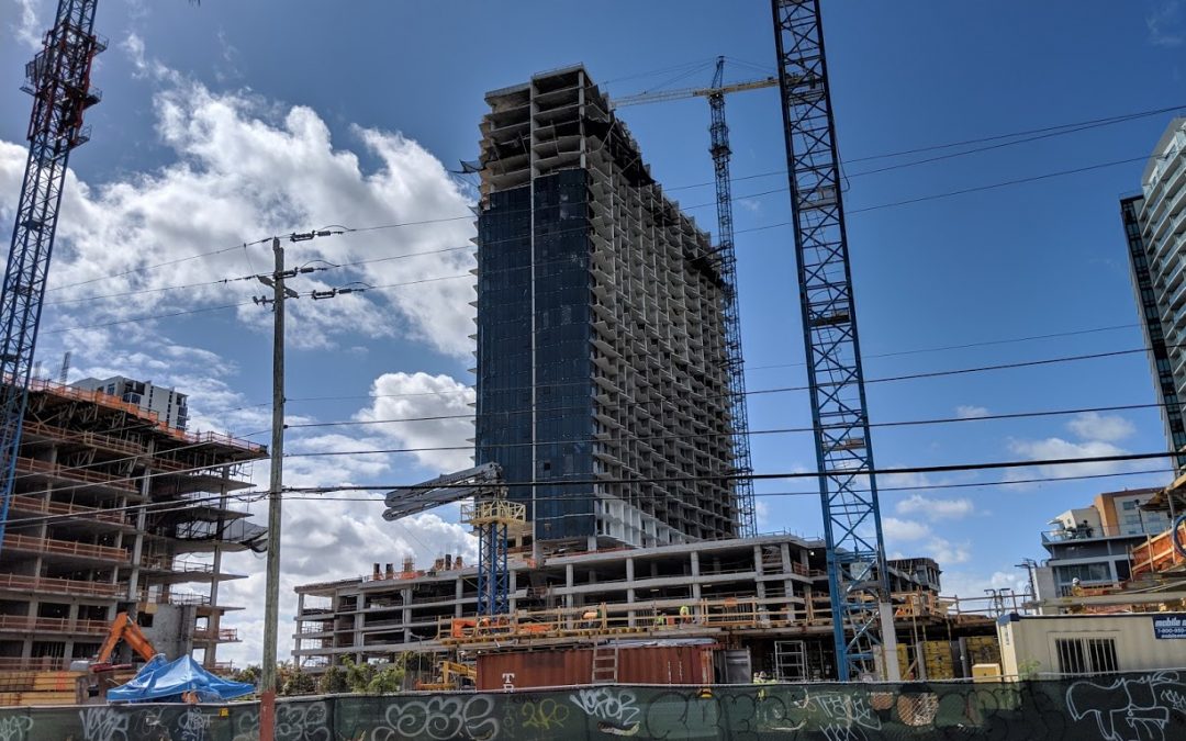 First Glass Installed At 719-Unit Chiquita Apartment Project In Midtown Miami