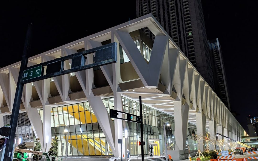 Photos Of Downtown Miami’s New Tri-Rail Station, Where Starbucks Is Now Under Construction