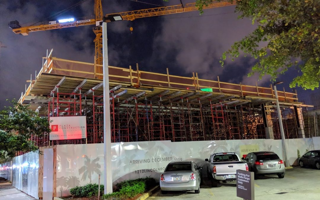 Vertical Construction Underway At 1212 Lincoln, Will Include CitizenM Hotel, Food Hall & Retail