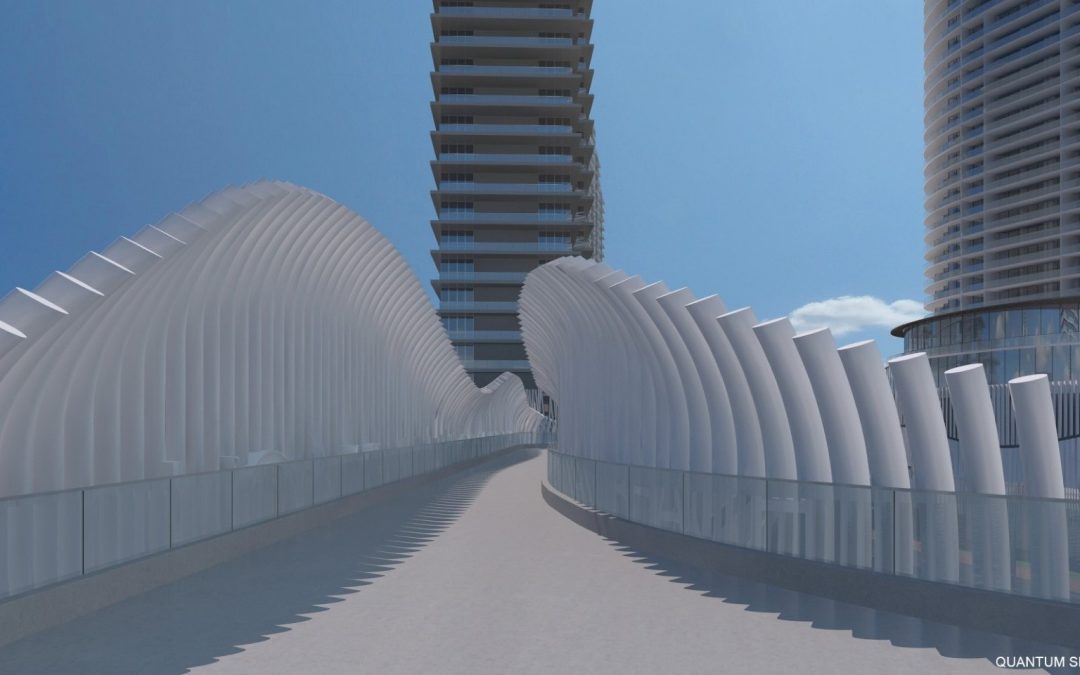 ARQUITECTONICA-DESIGNED PEDESTRIAN BRIDGE PROPOSED AT ENTRANCE TO SOUTH BEACH