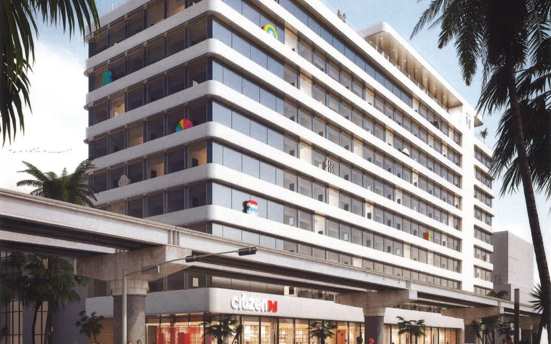 CONSTRUCTION PERMIT FILED TO BEGIN WORK AT CITIZENM HOTEL MIAMI WORLDCENTER
