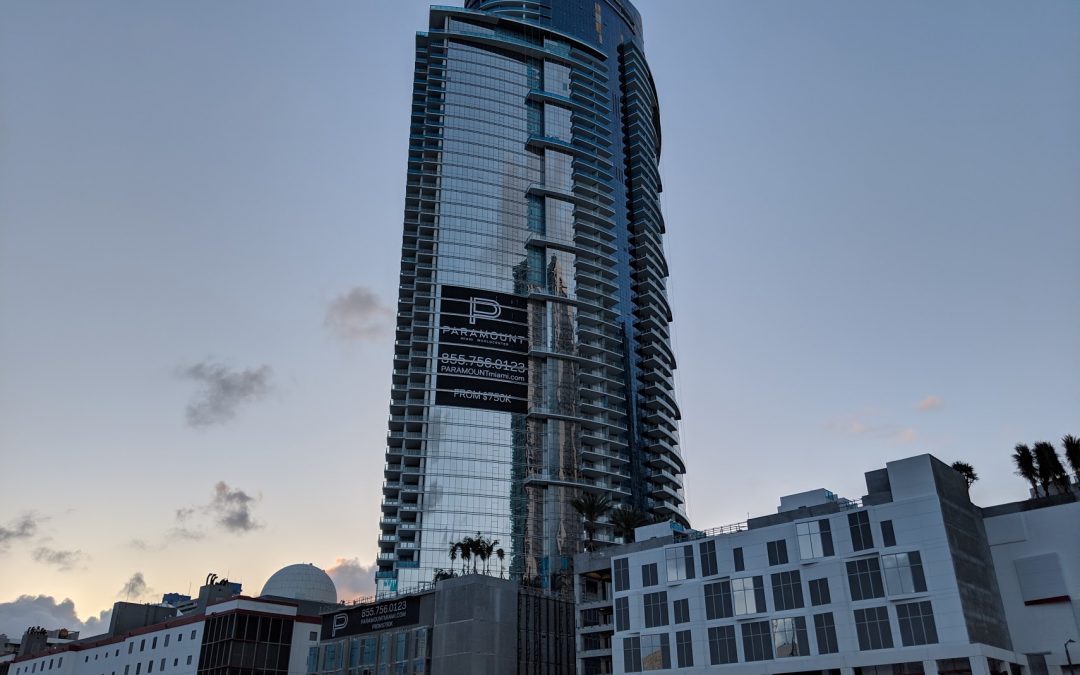 PHOTOS: ROOF LEVEL AT 60-STORY PARAMOUNT MIAMI WORLDCENTER