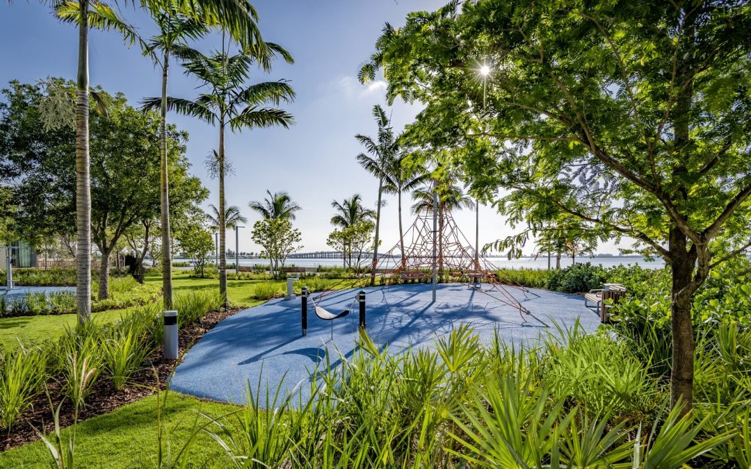 PARAISO PARK NOW COMPLETE IN EDGEWATER, WITH DIRECT ACCESS TO BISCAYNE LINE BAYWALK