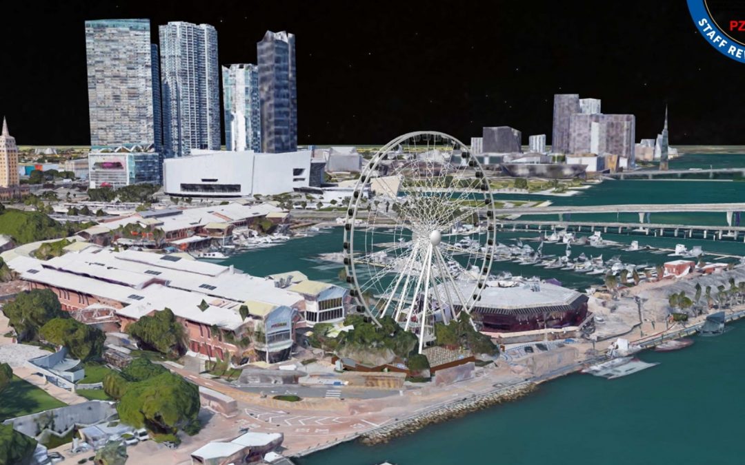 FIRST LOOK AT THE ‘ICONIC’ FERRIS WHEEL PLANNED AT BAYSIDE MARKETPLACE IN DOWNTOWN MIAMI