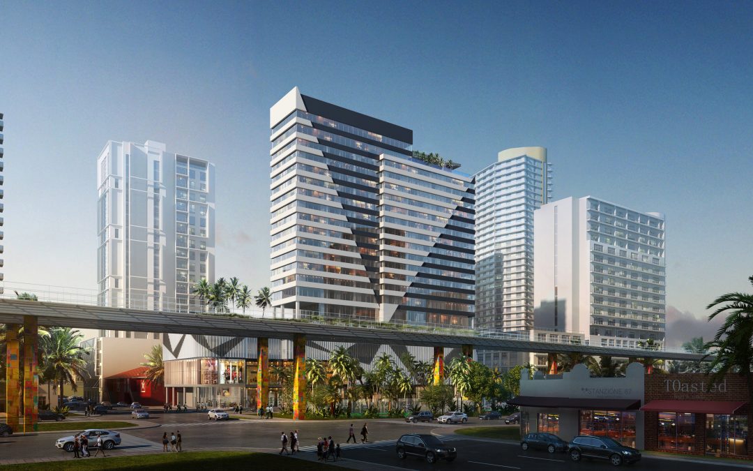 22-STORY AC BY MARRIOTT HOTEL GETS FAA APPROVAL ACROSS FROM BRICKELL CITY CENTRE