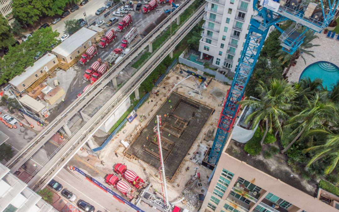 FOUNDATION POUR FOR 31-STORY YOTELPAD COMPLETED WITH OVER 95 PERCENT OF UNITS SOLD