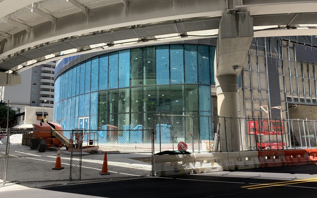 WALLS OF GLASS AT MIAMI’S FOURTH TALLEST TOWER, BRICKELL FLATIRON, WHICH WILL OPEN SOON