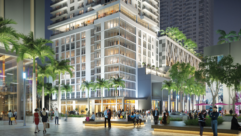Retail, condos, apartments advance at Miami Worldcenter