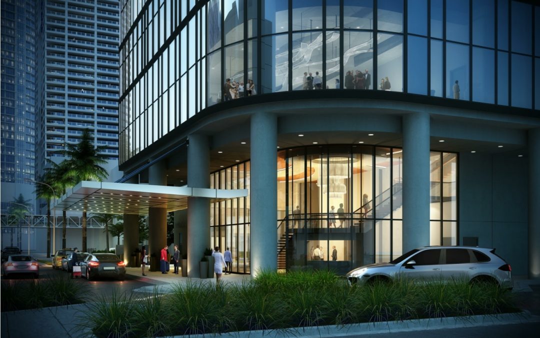 ACROSS FROM RESORTS WORLD, MANDALA PROPOSES 31-STORY COURTYARD BY MARRIOTT HOTEL DESIGNED BY BLUR WORKSHOP