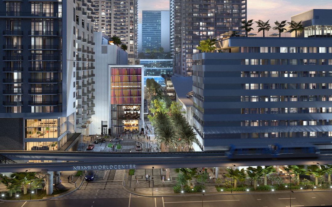 MIAMI WORLDCENTER’S MIXED-USE BLOCK H IS NOW RISING WITH PARKING, RETAIL & RESTAURANT SPACE