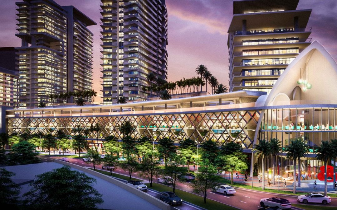 FIVE-TOWER RK CENTER MEGAPROJECT PROPOSED IN FORT LAUDERDALE NEXT TO BRIGHTLINE TRACKS