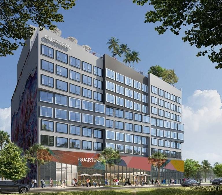 QUARTERS CO-LIVING TO BE BUILT IN WYNWOOD WITH 200 FURNISHED APARTMENTS, DESIGNED BY ARQUITECTONICA