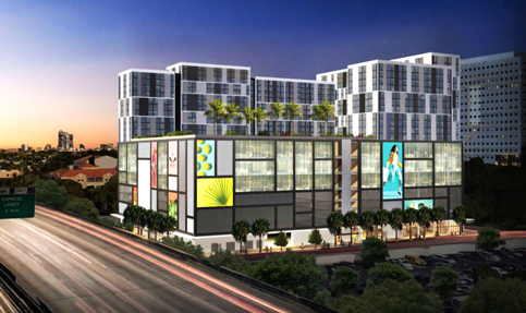 Target store signs for planned Overtown block