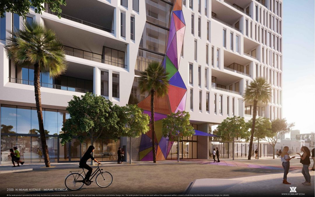 WYNWOOD 12-STORY OFFICE BUILDING PROPOSED AT 2500 N. MIAMI AVE, DESIGNED BY KOBI KARP