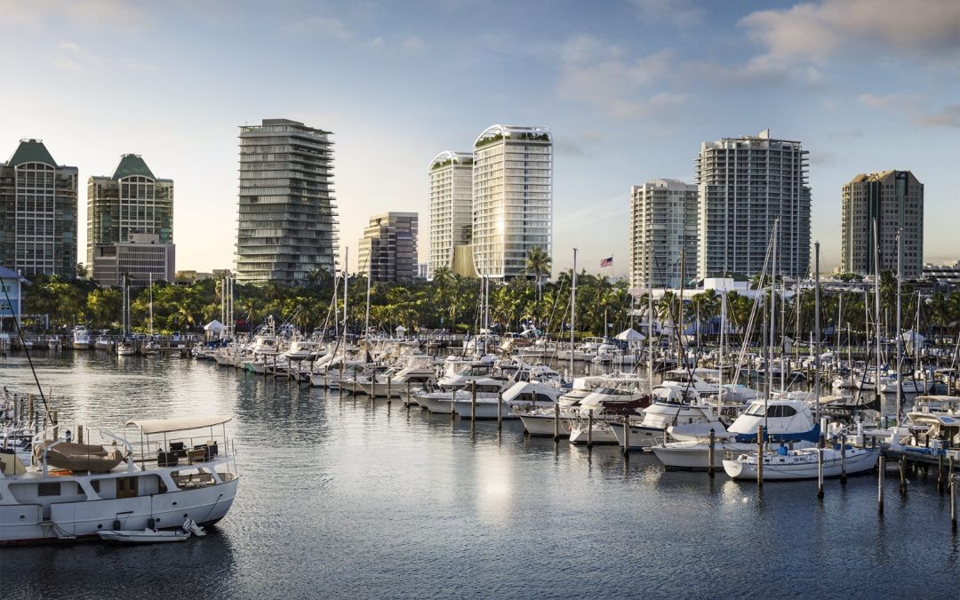 MR. C COCONUT GROVE GETS FAA APPROVAL FOR 315-FOOT TWIN TOWERS, UTILITIES DEAL SIGNED