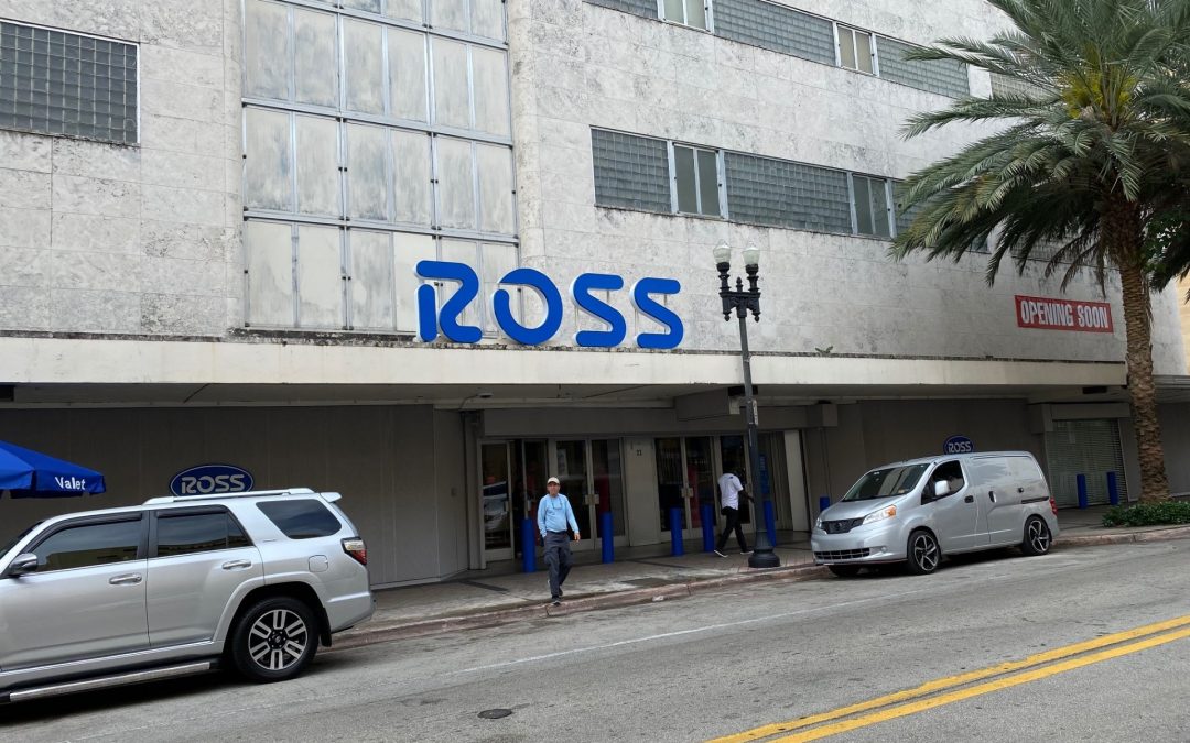 PHOTOS: ROSS SIGNAGE GOES UP AT DOWNTOWN MIAMI’S HISTORIC BURDINES BUILDING